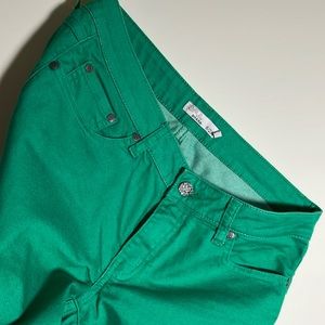 Prana Green Skinny Jean 8/29